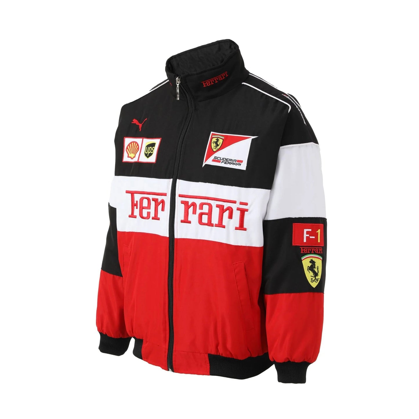 FERRARI F1 RACING JACKET - WHITE LAP SEVEN