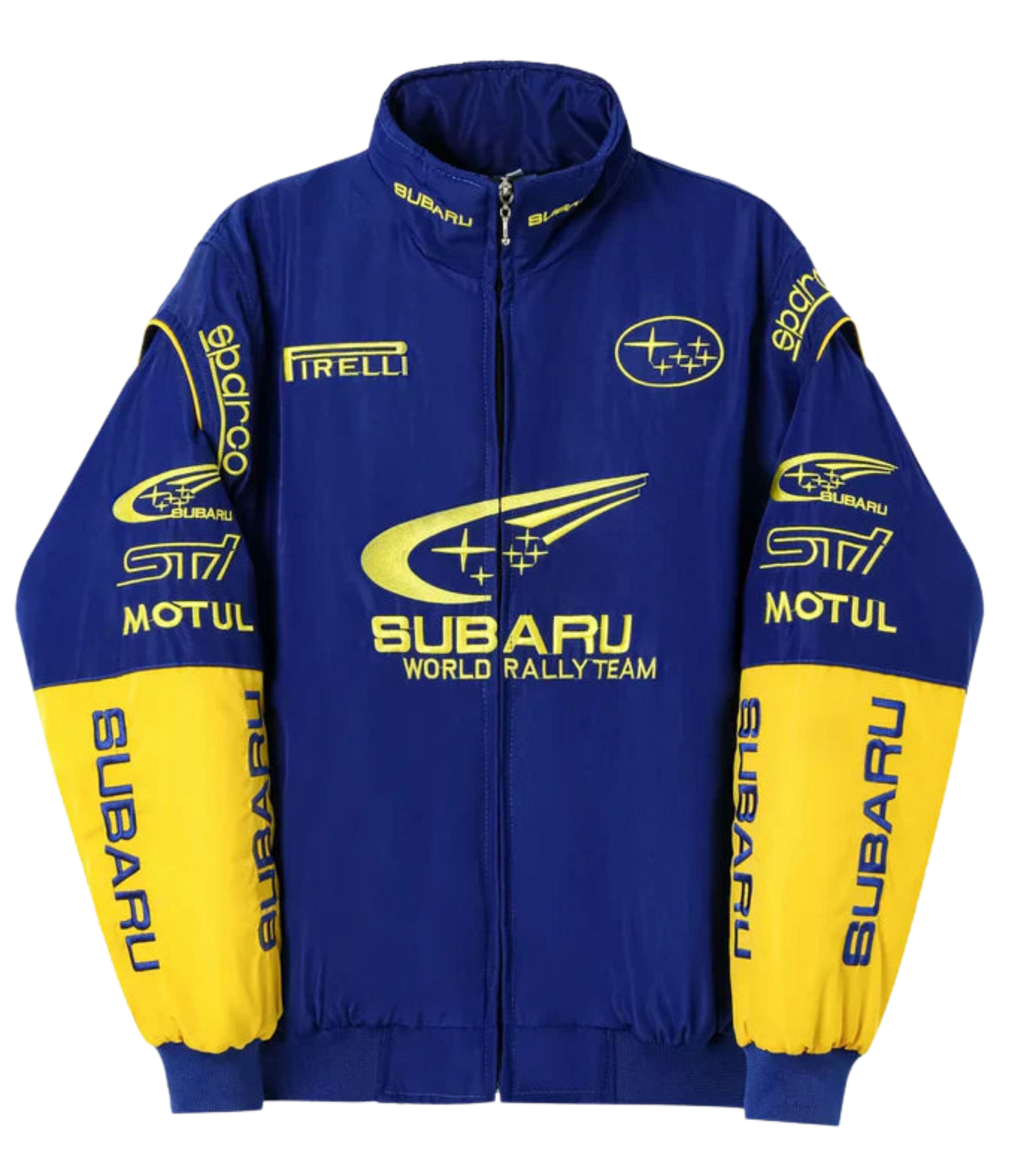 SUBARU RALLY F1 RACING JACKET - BLUE LAP SEVEN