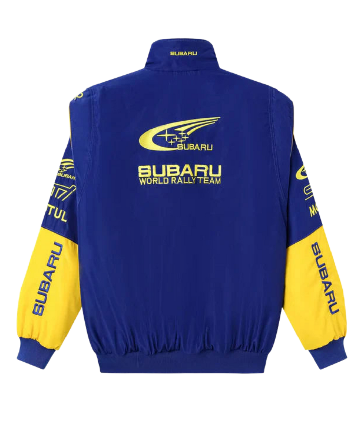 SUBARU RALLY F1 RACING JACKET - BLUE LAP SEVEN