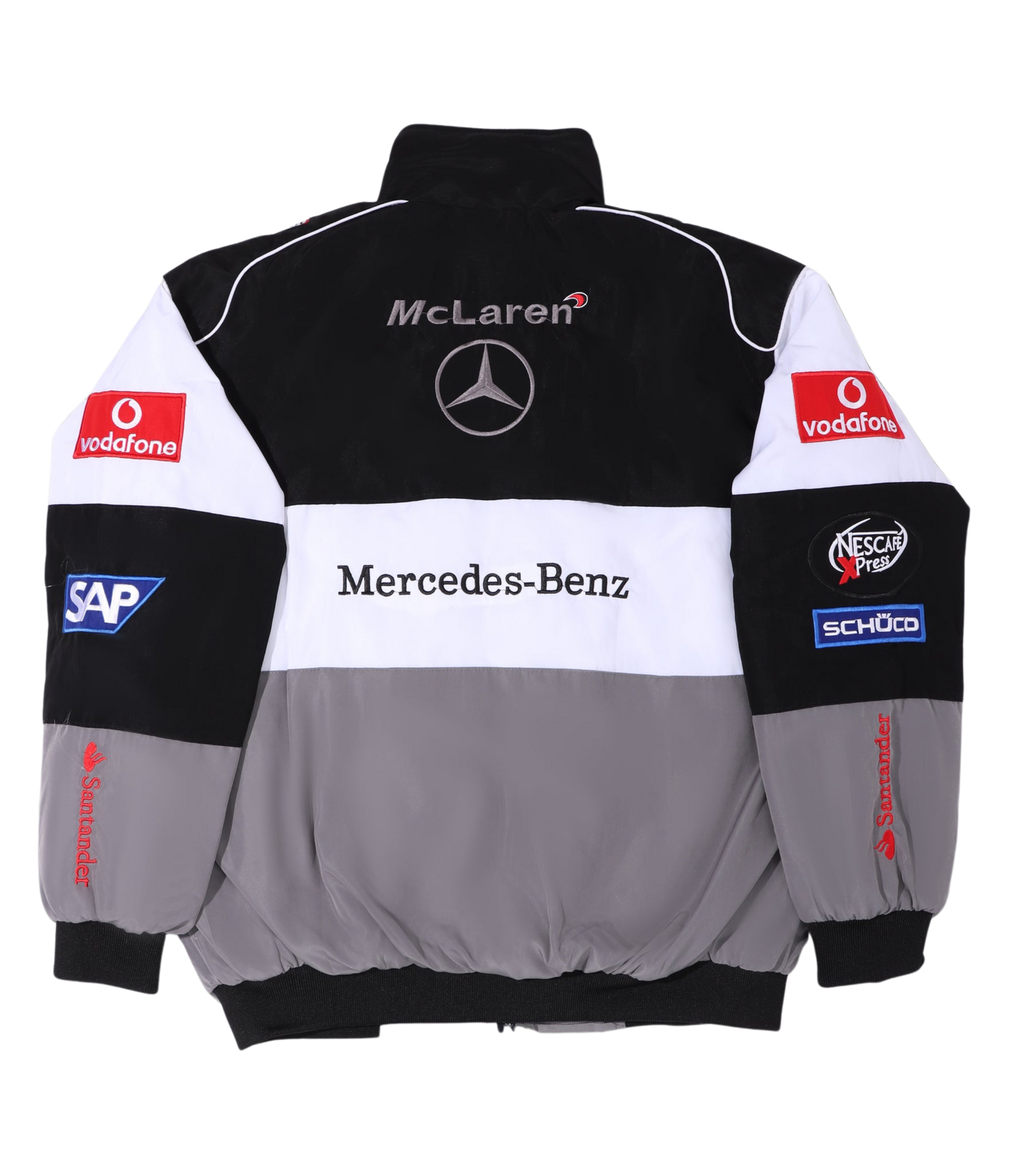 MERCEDES-BENZ F1 RACING JACKET - SILVER LAP SEVEN