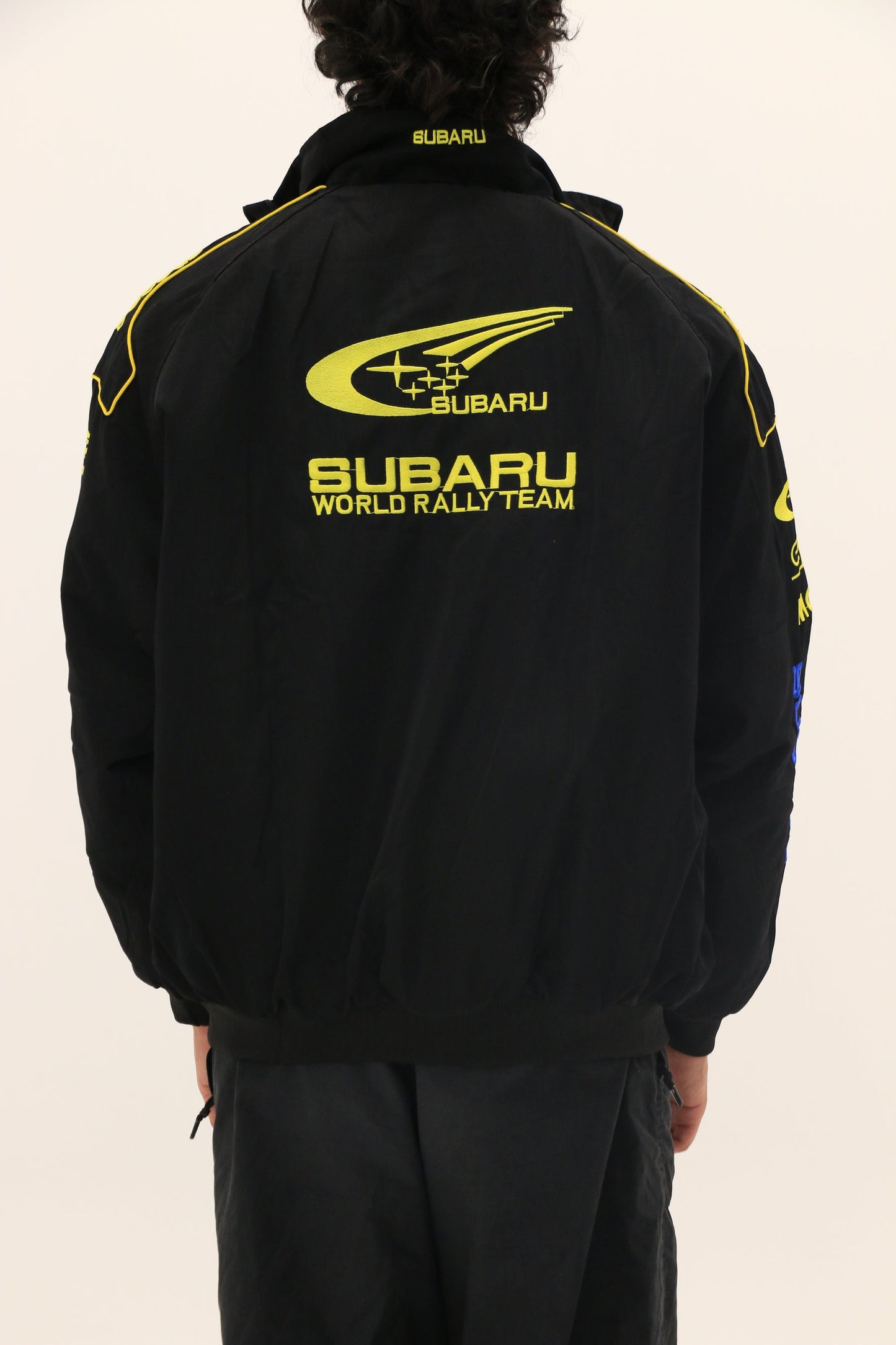 SUBARU RALLY F1 RACING JACKET - BLACK LAP SEVEN