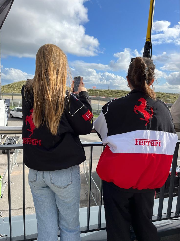 FERRARI F1 RACING JACKET - WHITE LAP SEVEN
