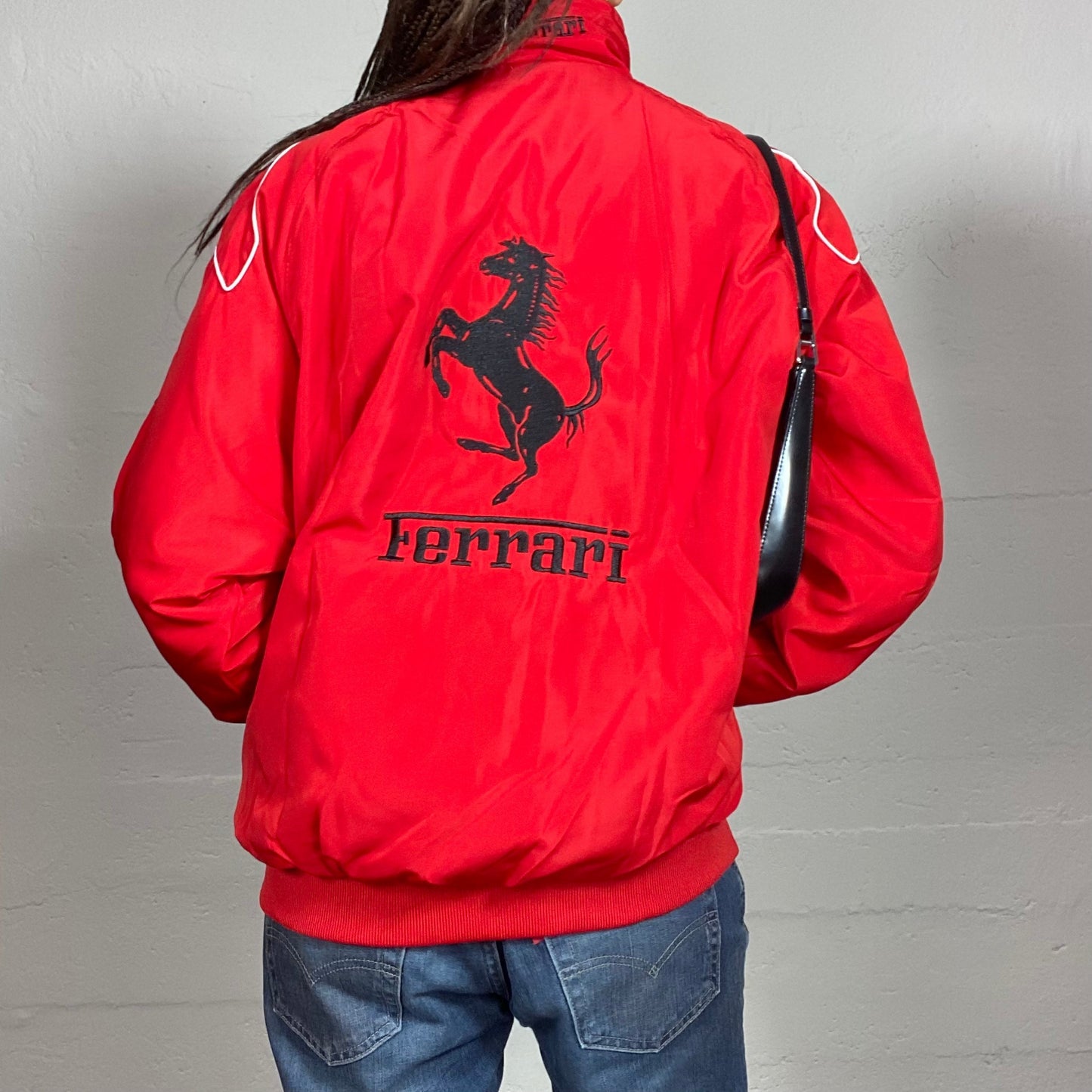 FERRARI F1 RACING JACKET – RED LAP SEVEN