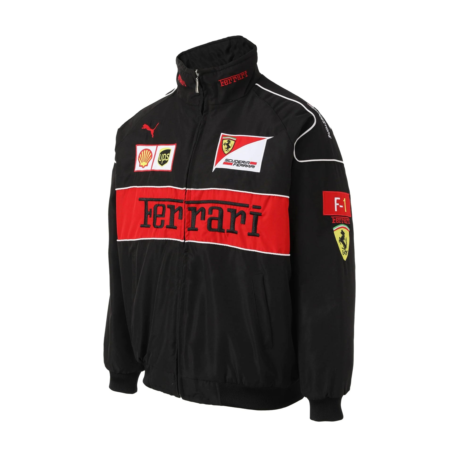 FERRARI F1 RACING JACKET - BLACK LAP SEVEN