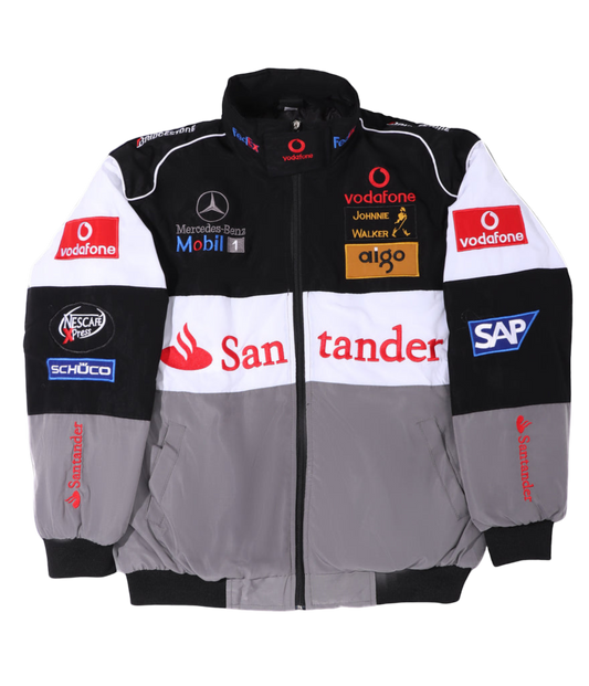MERCEDES-BENZ F1 RACING JACKET - SILVER LAP SEVEN