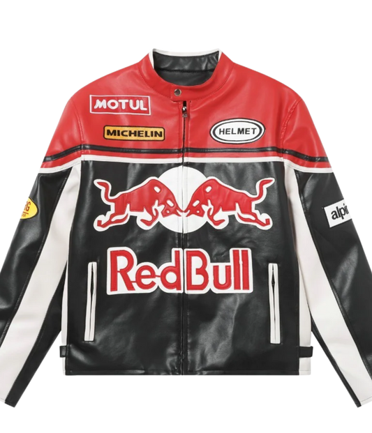 REDBULL LEATHER RACING JACKET LAP SEVEN