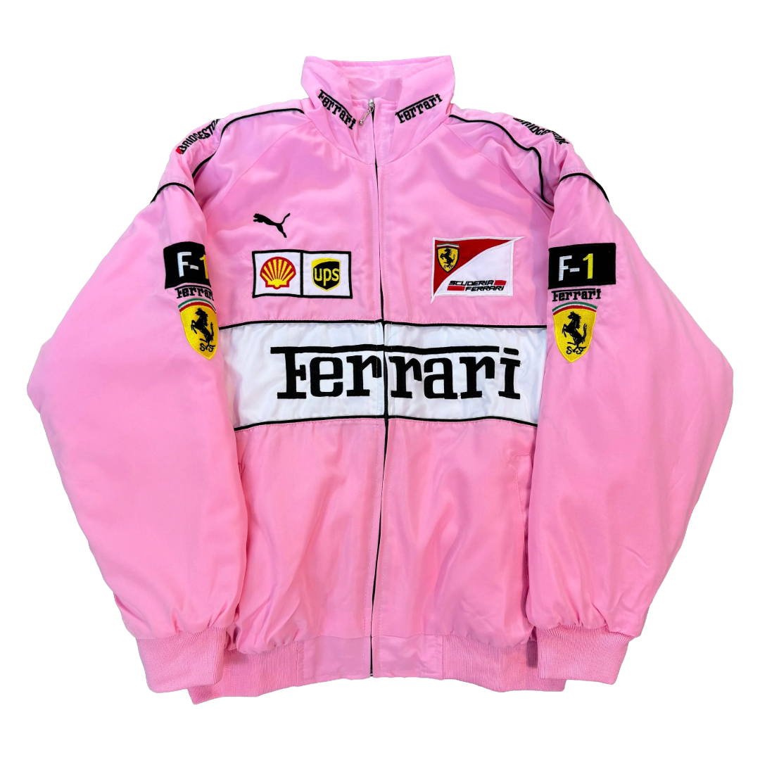 FERRARI F1 RACING JACKET - PINK LAP SEVEN