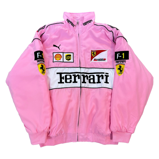 FERRARI F1 RACING JACKET - PINK LAP SEVEN